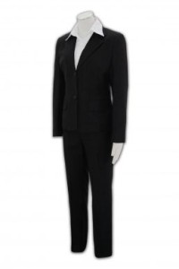 BS039  ladies work wear hong kong tailor made working suits Hon Kong stylish classic suits supplier company